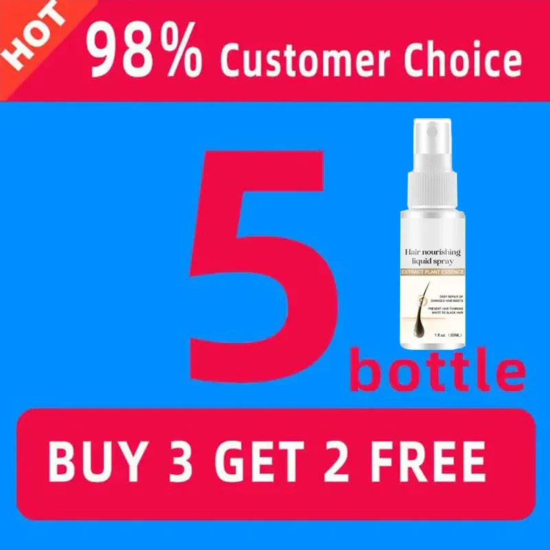 Ginger Hair Growth Spray Promote Fast Thicker Longer