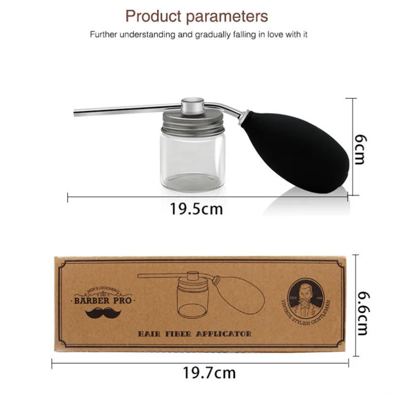 Hair Building Fiber Spray Applicator Hair Loss Products