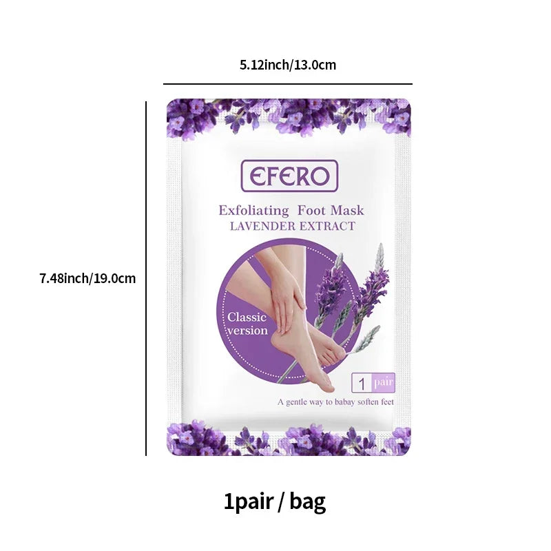 Foot Mask Exfoliating Anti Drying Cracking Heel Peeling