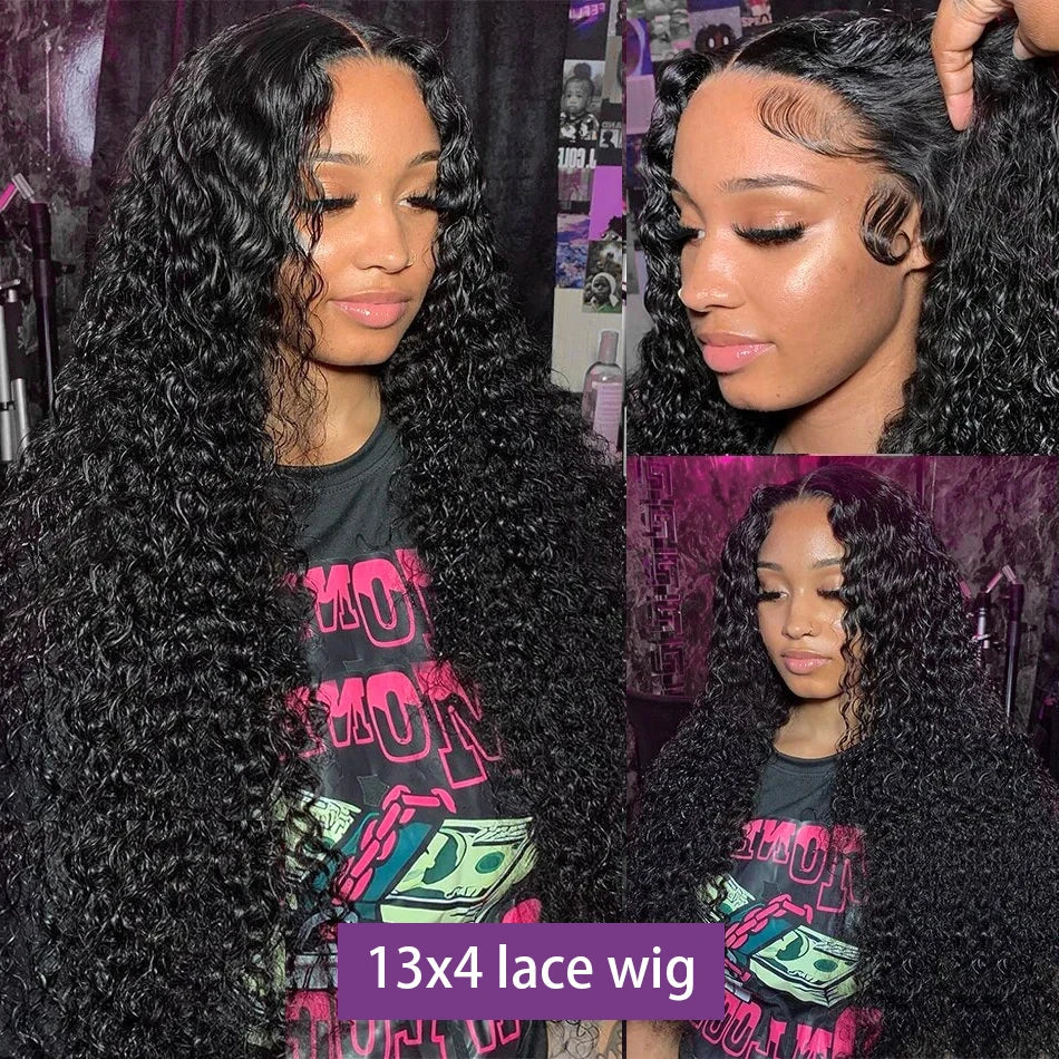Deep Wave Frontal Wig Hd Lace Frontal