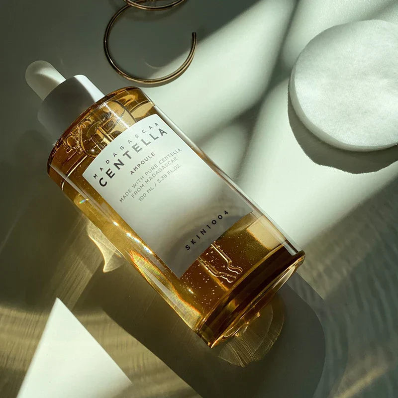 Madagascar Pure Centella Extract Ampoule Facial Essence Lasting