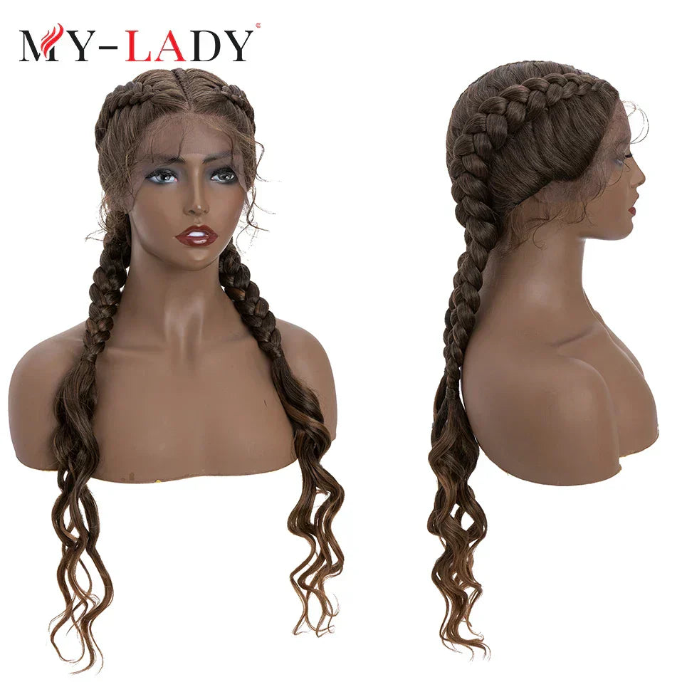 My-Lady Synthetic Inches Lace Front Hair Wig Black