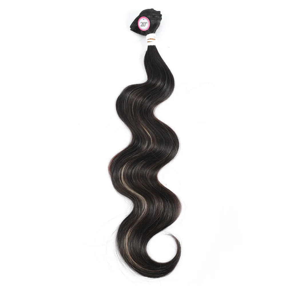 Tress Body Wave Hair Bundles With Middle Part