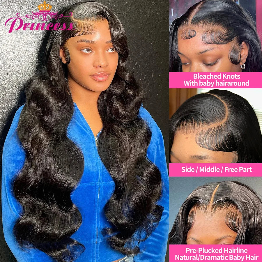 Princess Hair X Hd Transparent Lace Front Human
