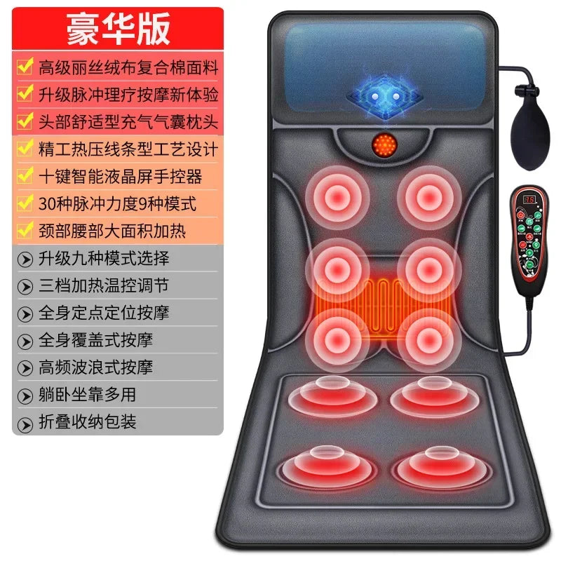 Whole Body Multi-Functional Neck Waist Vibration Kneading Massage