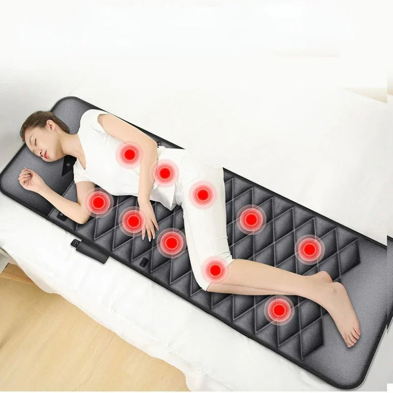 Wireless Remote Control Massage Mattress Back Multi-Functional Kneading