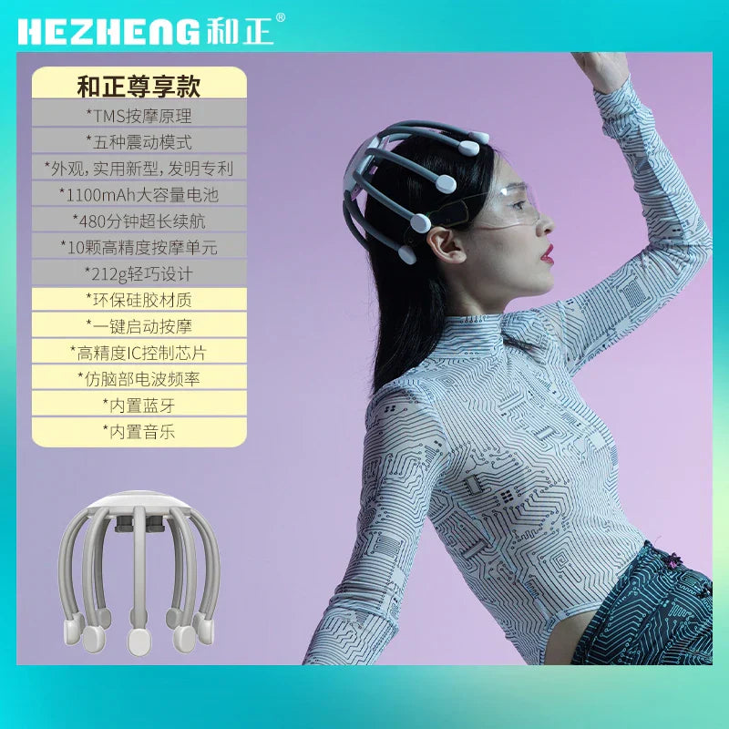 Head Massager Mo Instrument Electric Automatic Meridian Dredging
