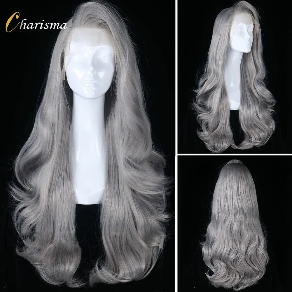 Charisma Long Body Wave Lace Front Wig Synthetic