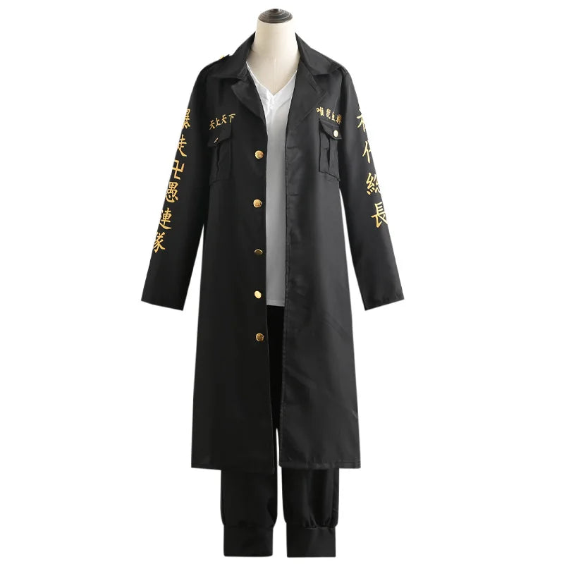 Anime Tokyo Revengers Manjiro Sano Cosplay Costume Mikey