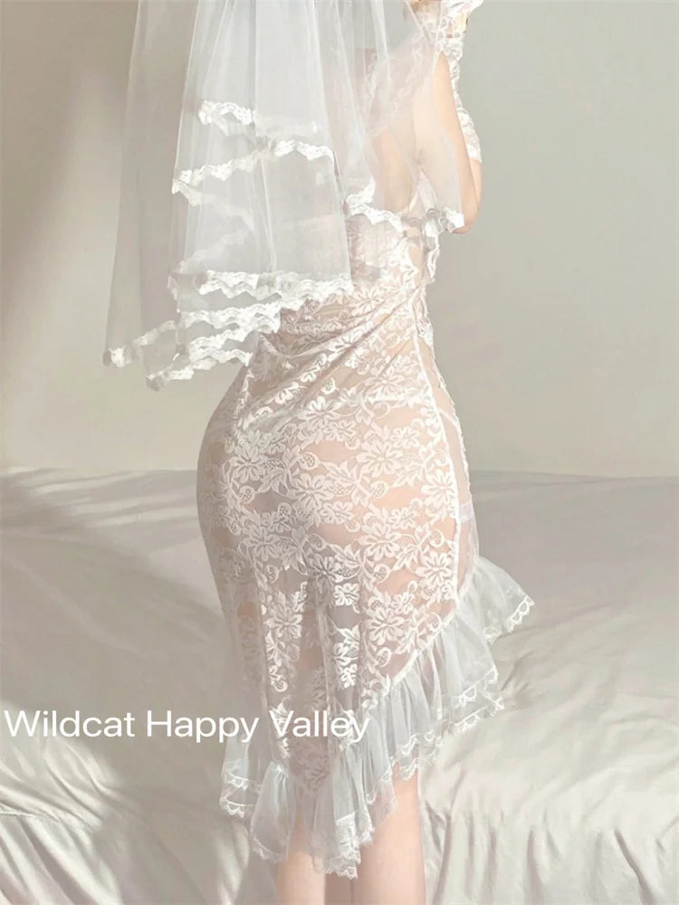 Hot Erotic Lingerie Passion Night Suit Sexy Pajamas