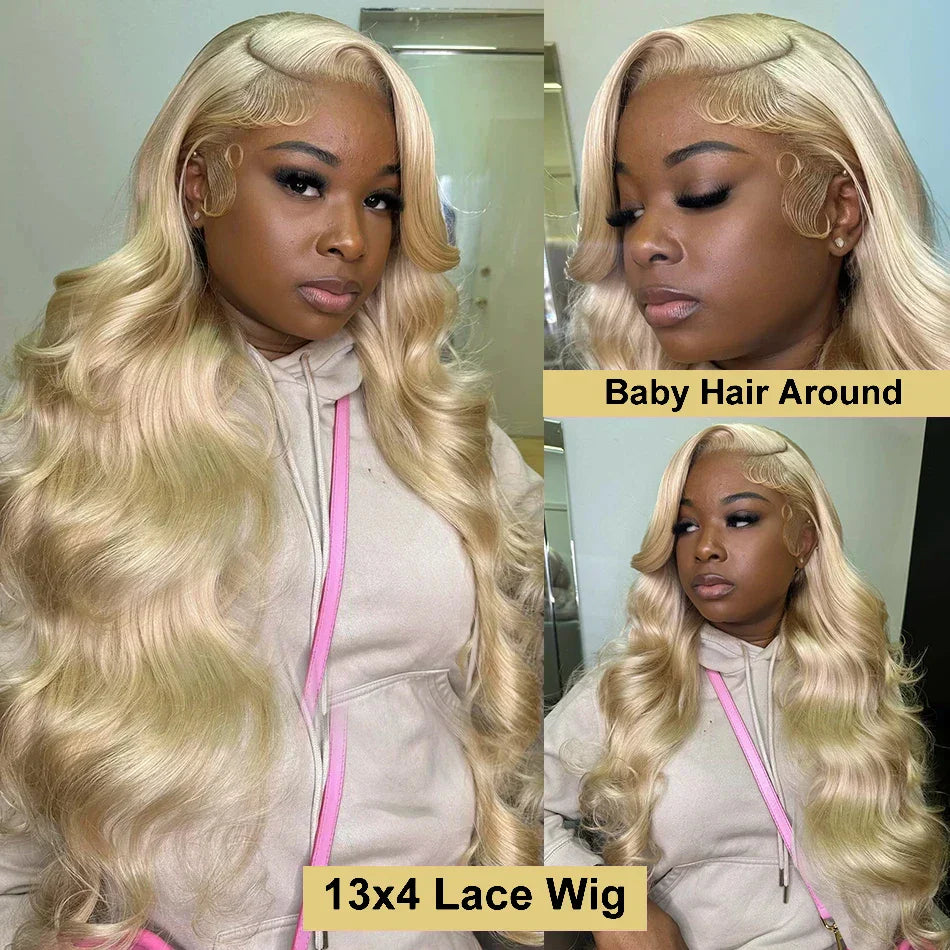 Honey Blonde Body Wave Density X Hd Lace