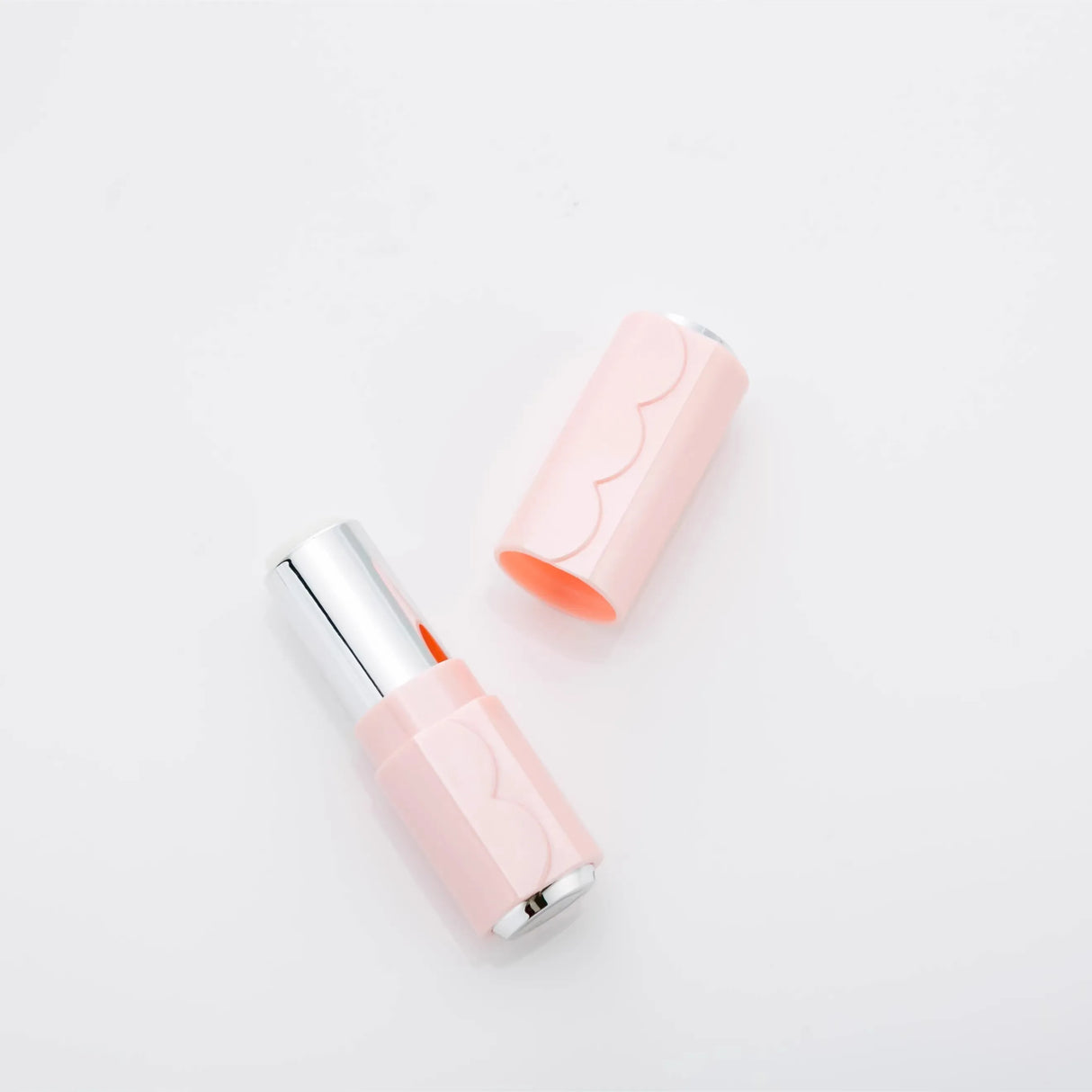 Pink Lipstick Tube Diy Round Lip Balm