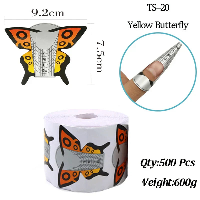 Nail Form Nail Paper Holder Tools Forms For