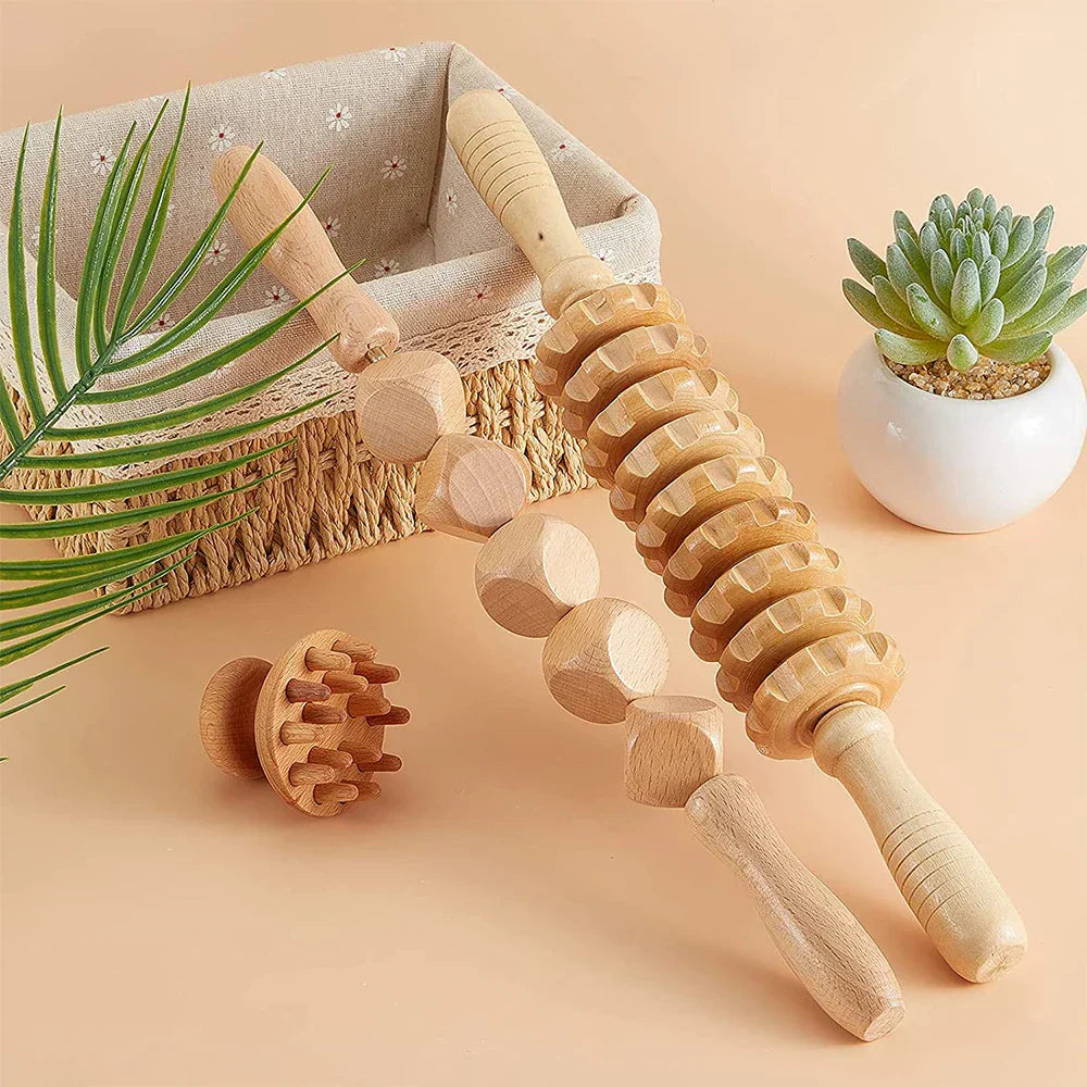 High Quality Smart Wood Therapy Tools Abdominal Massage