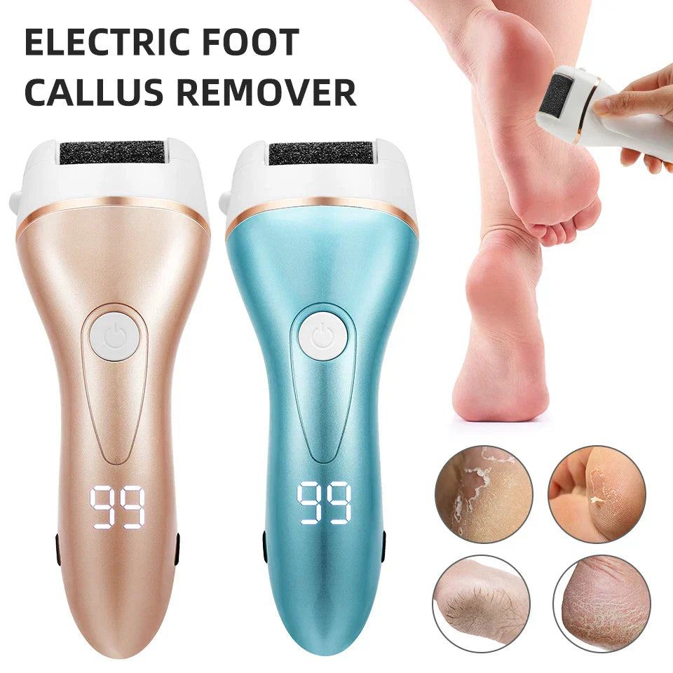 Electric Foot File Remover Pedicure Tools Dead Skin