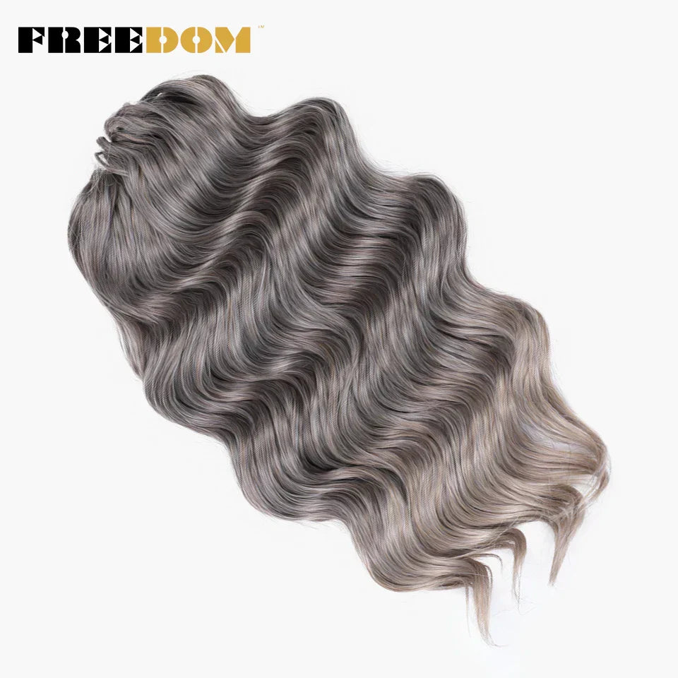 Freedom Synthetic Deep Curly Twist Crochet Hair Deep