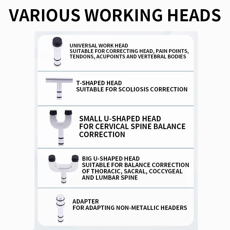 Head Chiropractic Adjusting Instrument Adjustable Intensity