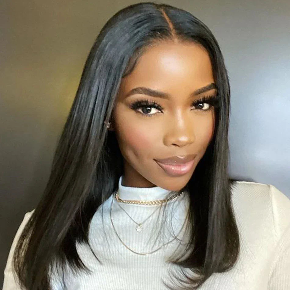 Bob Wig Brazilian Hair Lace Front Human Hair
