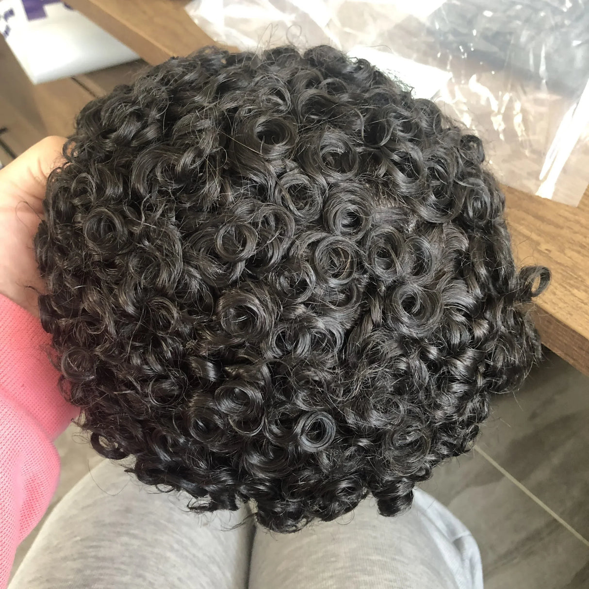 Undetectable Afo Man Jet Black Mm Curly Micro