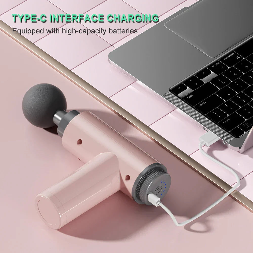 Fascia Massge Gun Vibration Deep Tissue Muscle Relaxation