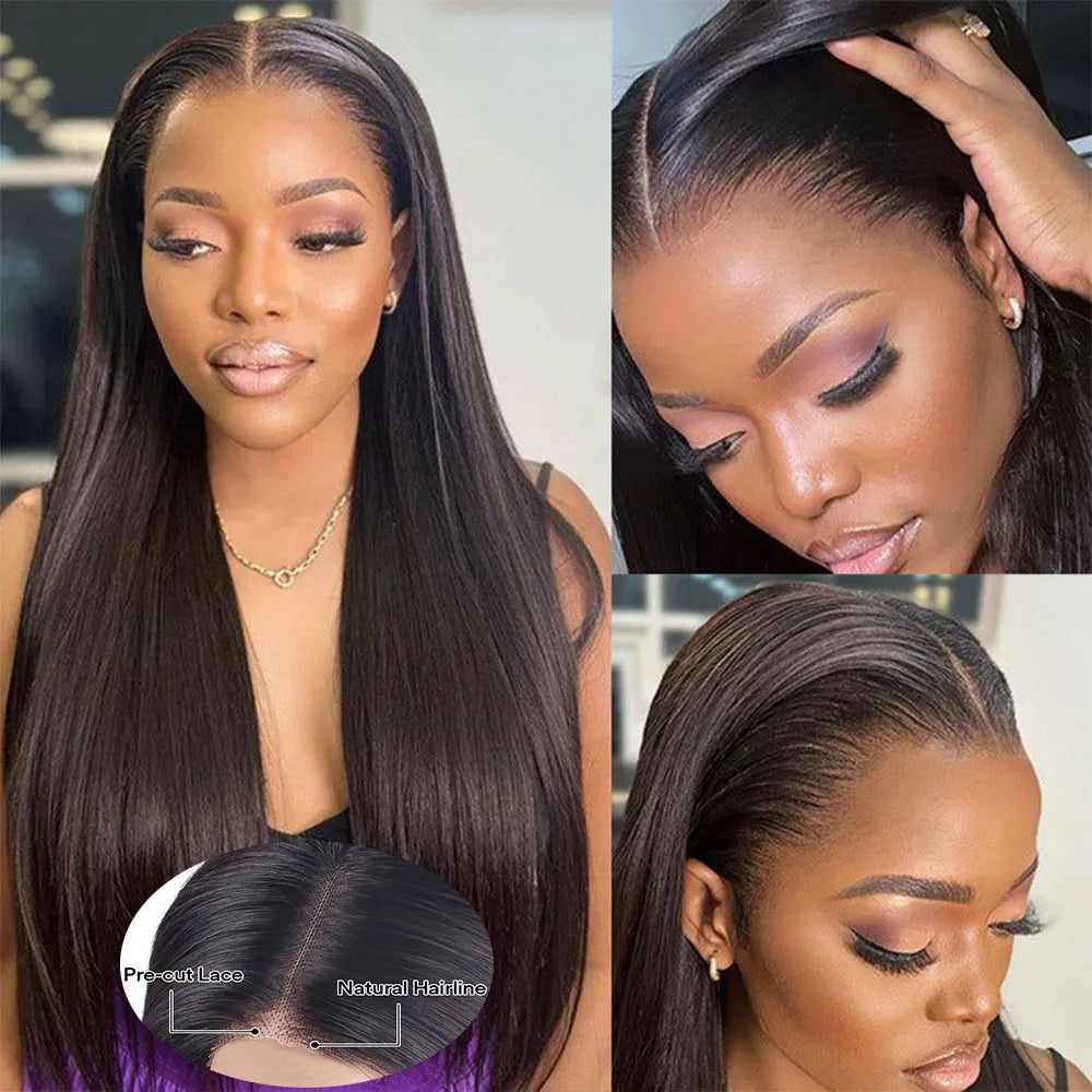 Hd Pre Cut Pre Plucked Lace Closure