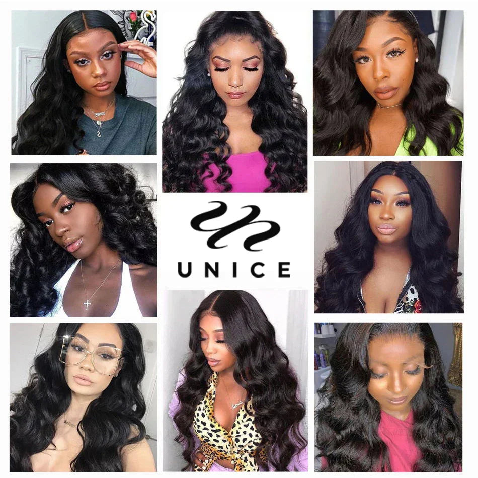 Unice Body Wave Brazilian Virgin Hair Bundles Natural