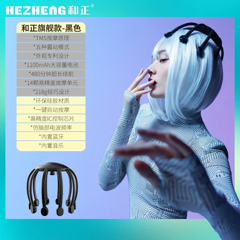 Head Massager Mo Instrument Electric Automatic Meridian Dredging