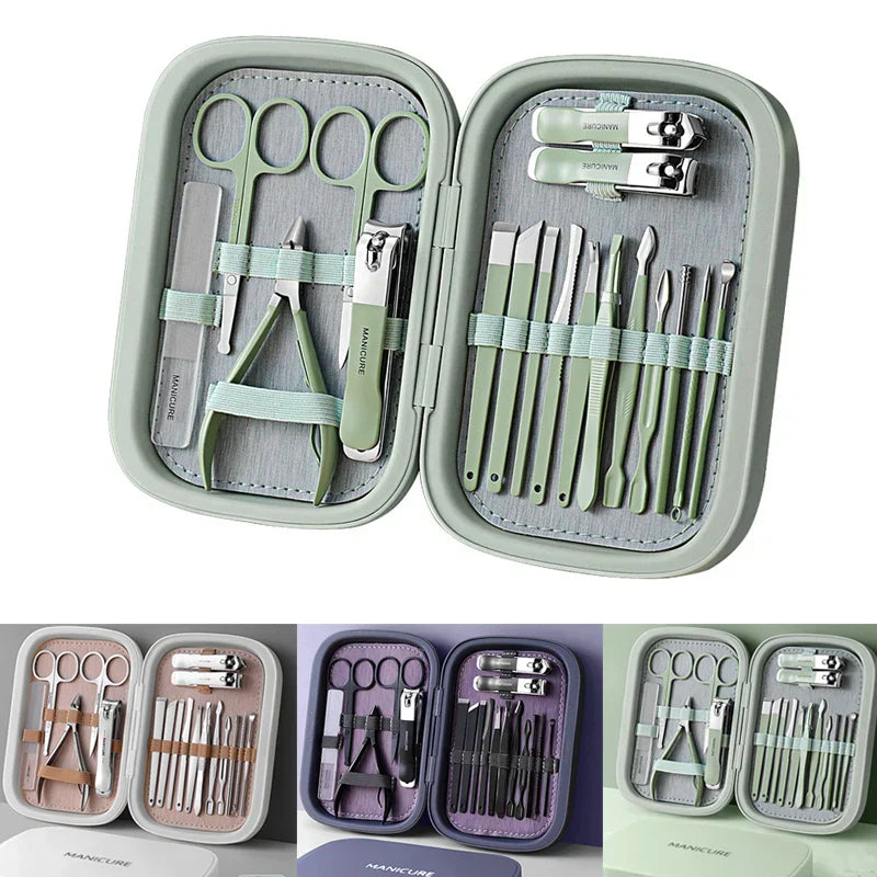 New In Professional Manicure Set Stainless Steel Nail