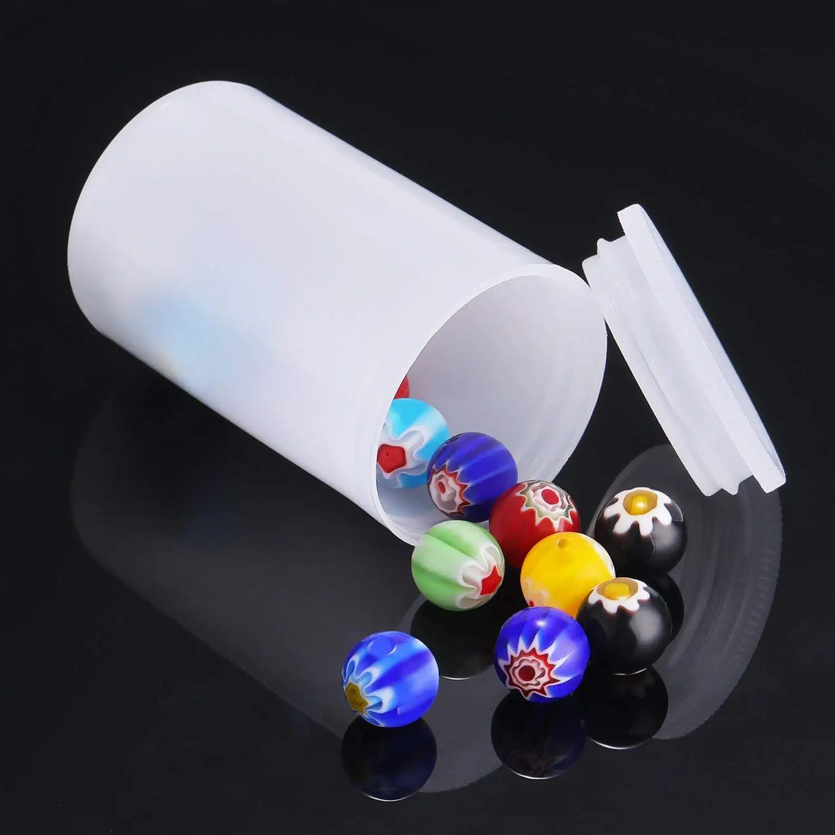 Plastic Empty Film Canister Camera Reel Container