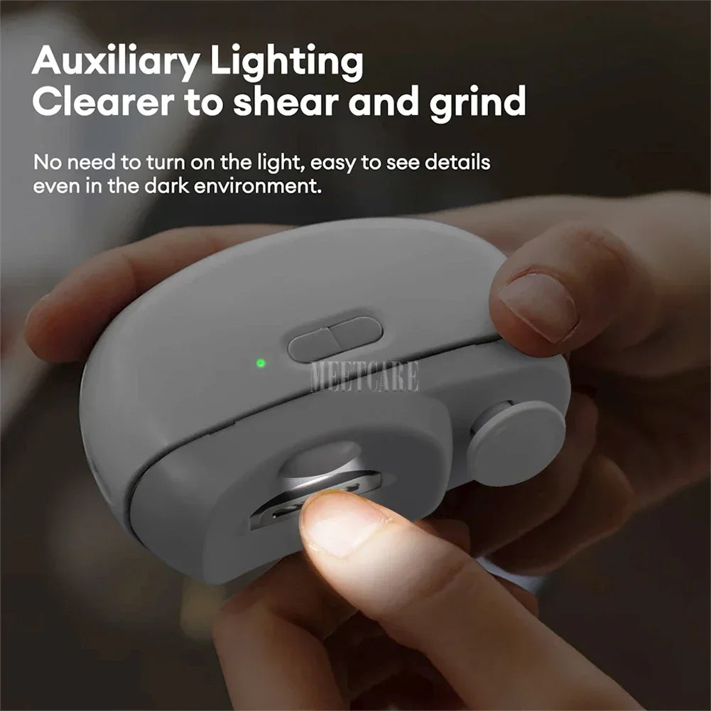 Wireless Nail Clipper In Grinding And Polish Trimmer