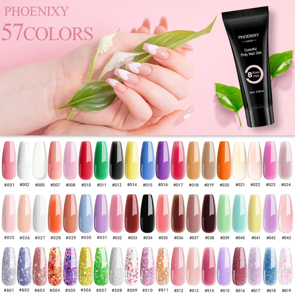 Poly Nail Gel Kit With W Nail Dryer
