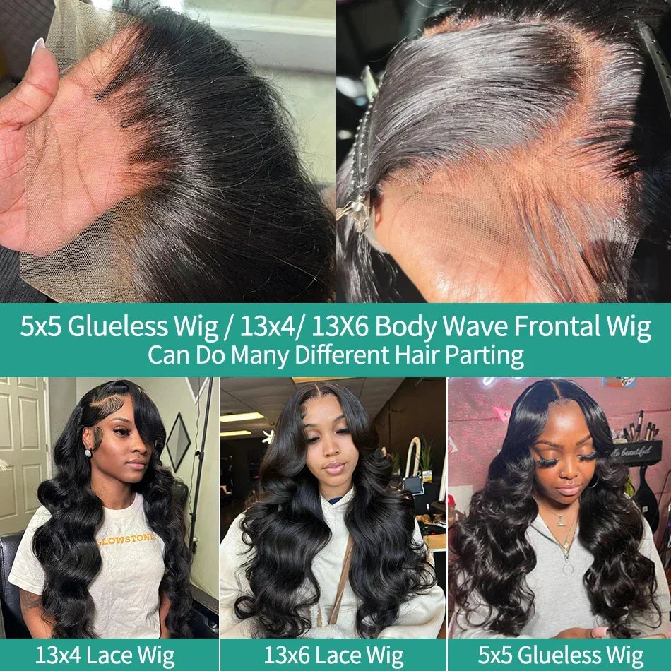 Body Wave Hd Transparent Lace Frontal