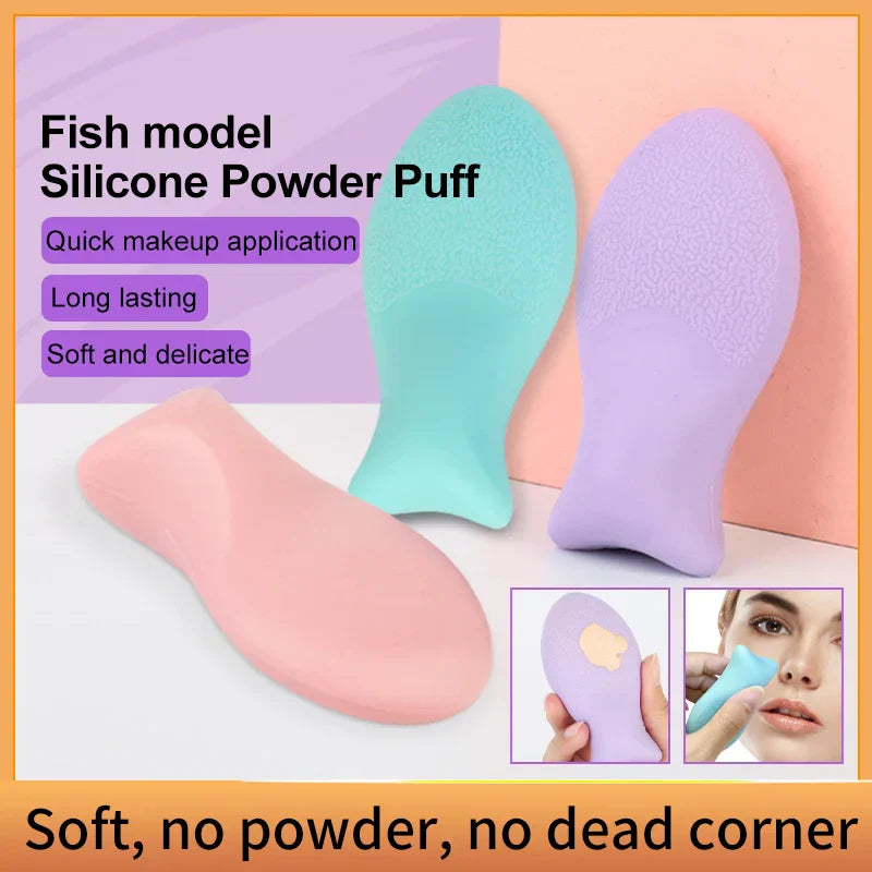 New Silicone Makeup Sponge Jelly Puff Makeup Do