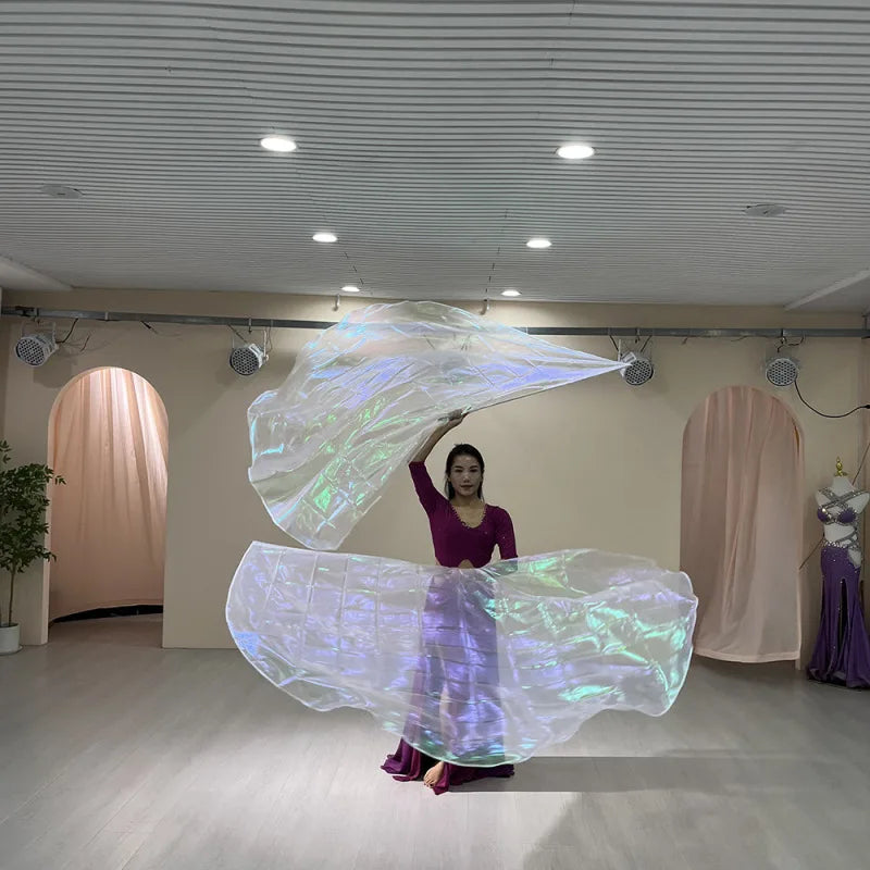 New Dance Props Flag Gilded Cloth Half Round