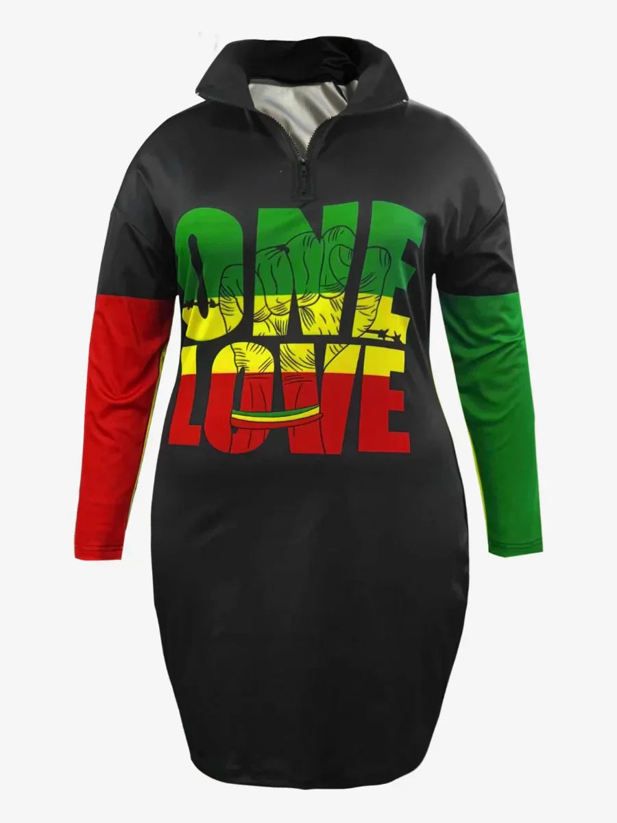 Plus Autumn Women Casual Long Sleeves Black