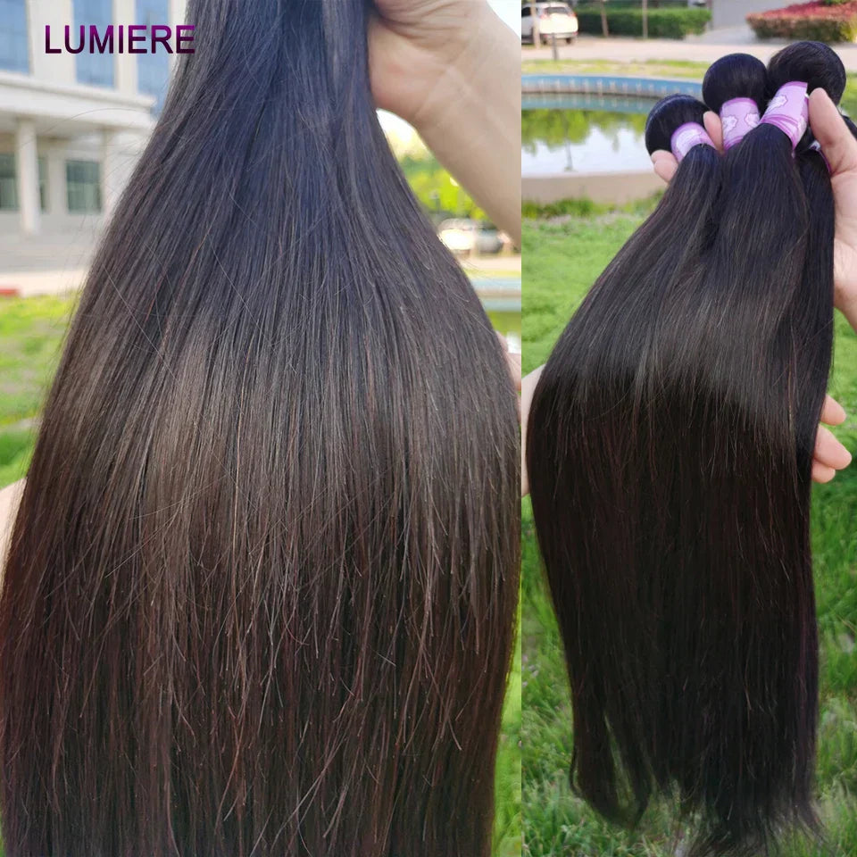Peruvian Bone Straight Hair Bundles Deal Natural Straight