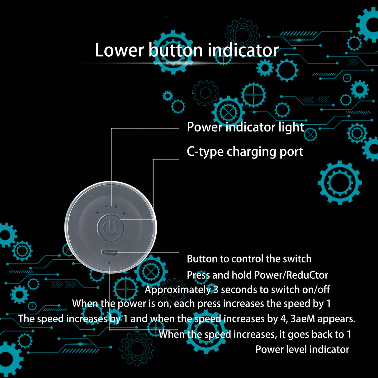 Lakeya Four-Headed Fascia Gun Body Massager Muscle Relaxation