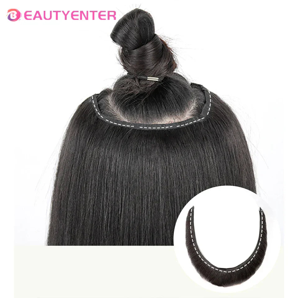Synthetic Clips In Hair Long Wave Clip In