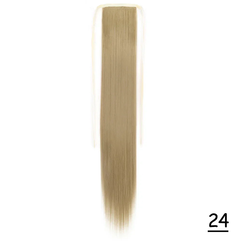 Synthetic Ponytail Hair Extension Natural Hairpiece Clip In
