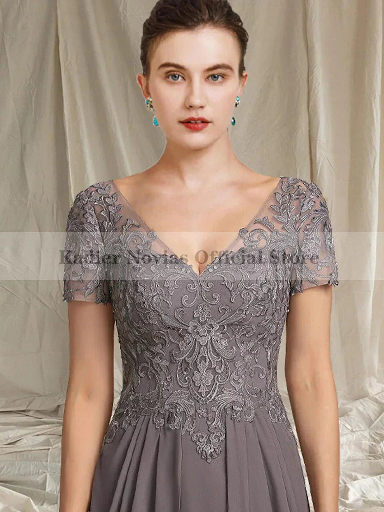 Tea Length Mother Of The Bride Dresses V