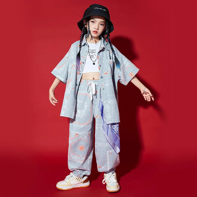 Children' Hip-Hop Style Street Dance Clothing, Men' Trendy