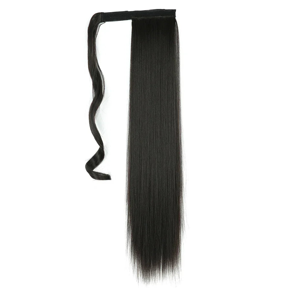 Synthetic Ponytail Hair Extension Natural Hairpiece Clip In