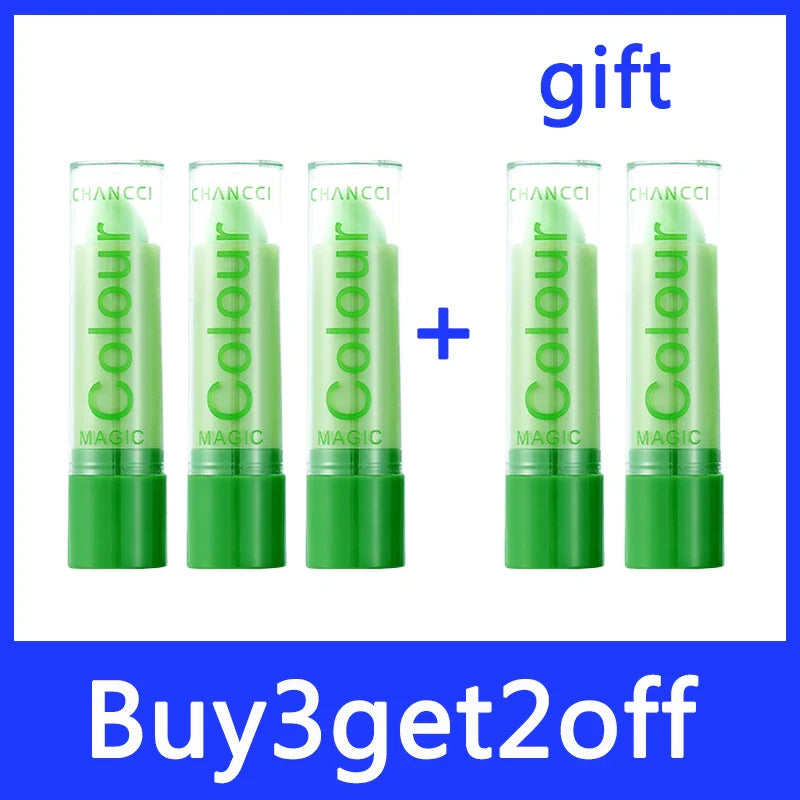 Magic Color-Changing Lipstick Aloe Vera Long Lasting Moisturizing