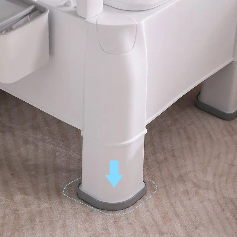 Soft Pu Toilet Seat Chair For Elderly Non