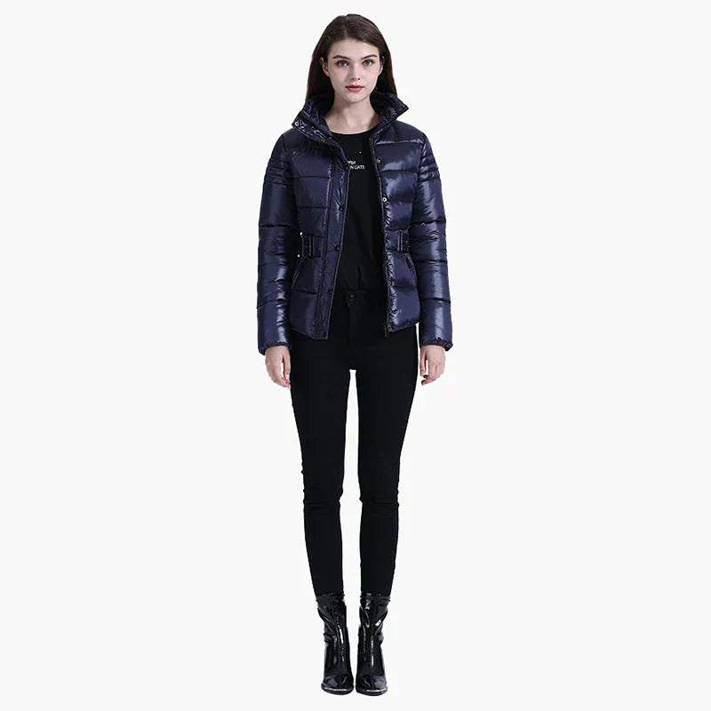 Santelon Winter Short Parkas Slim Design Puffer Jackets