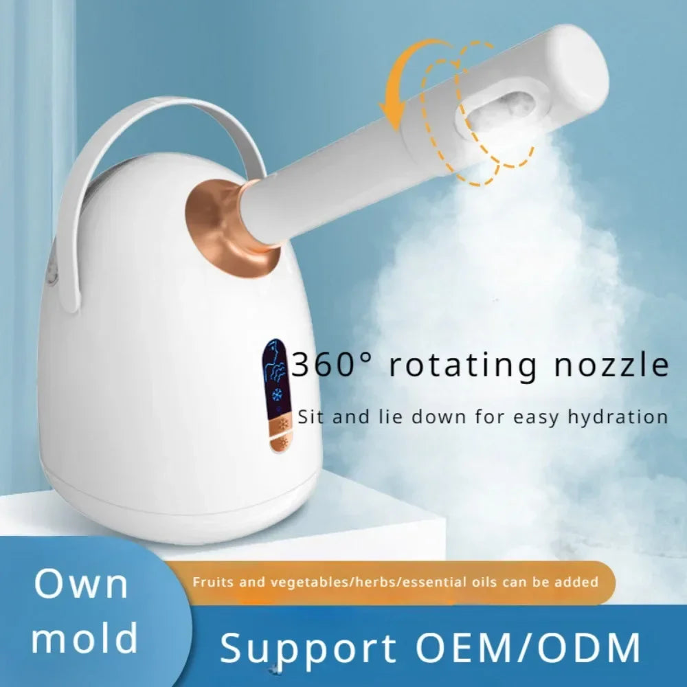 Multifunctional Nano Facial Steamer Moisturizing Hot Cold Face