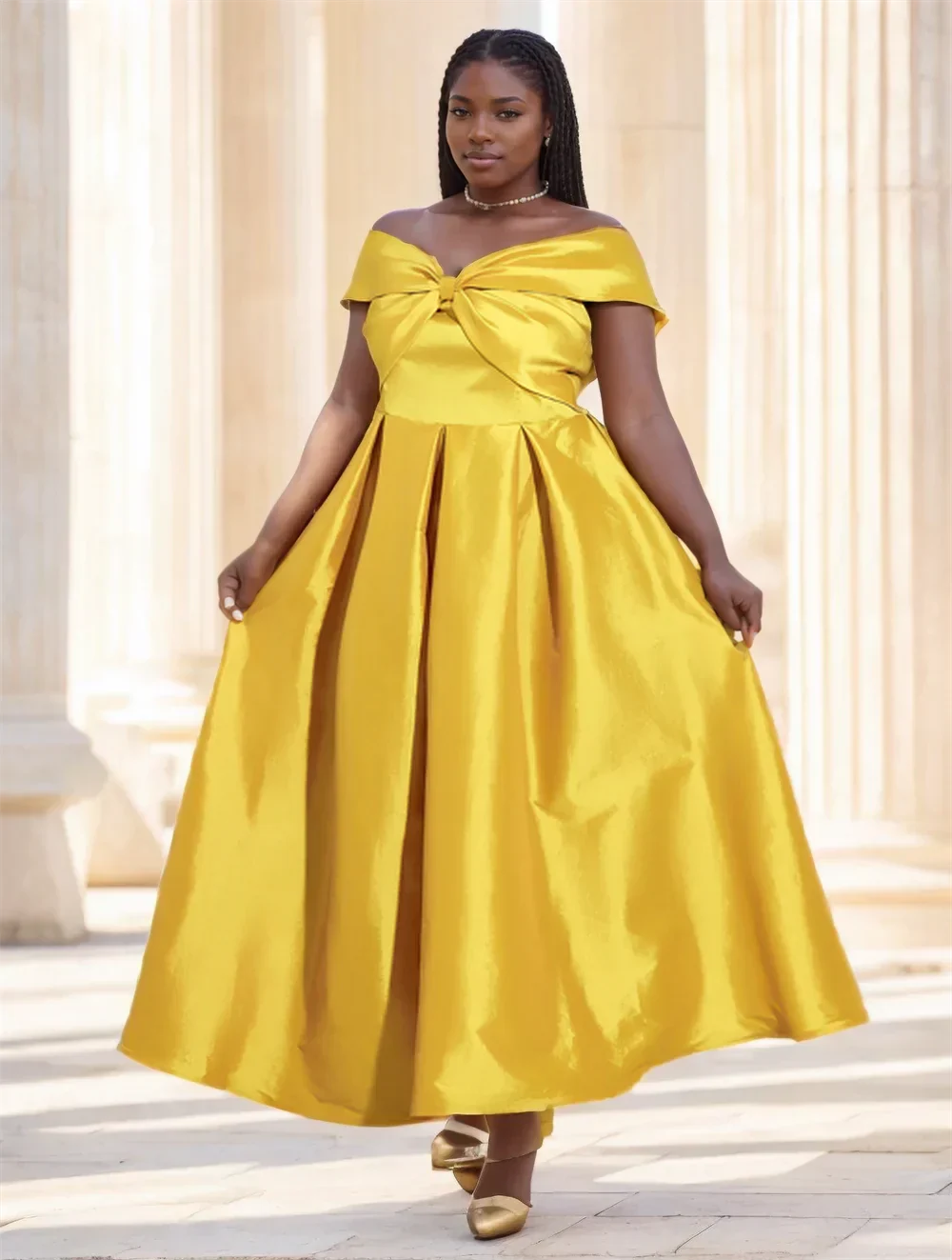 Maxi Puffy Formal Dresses For Women Off The