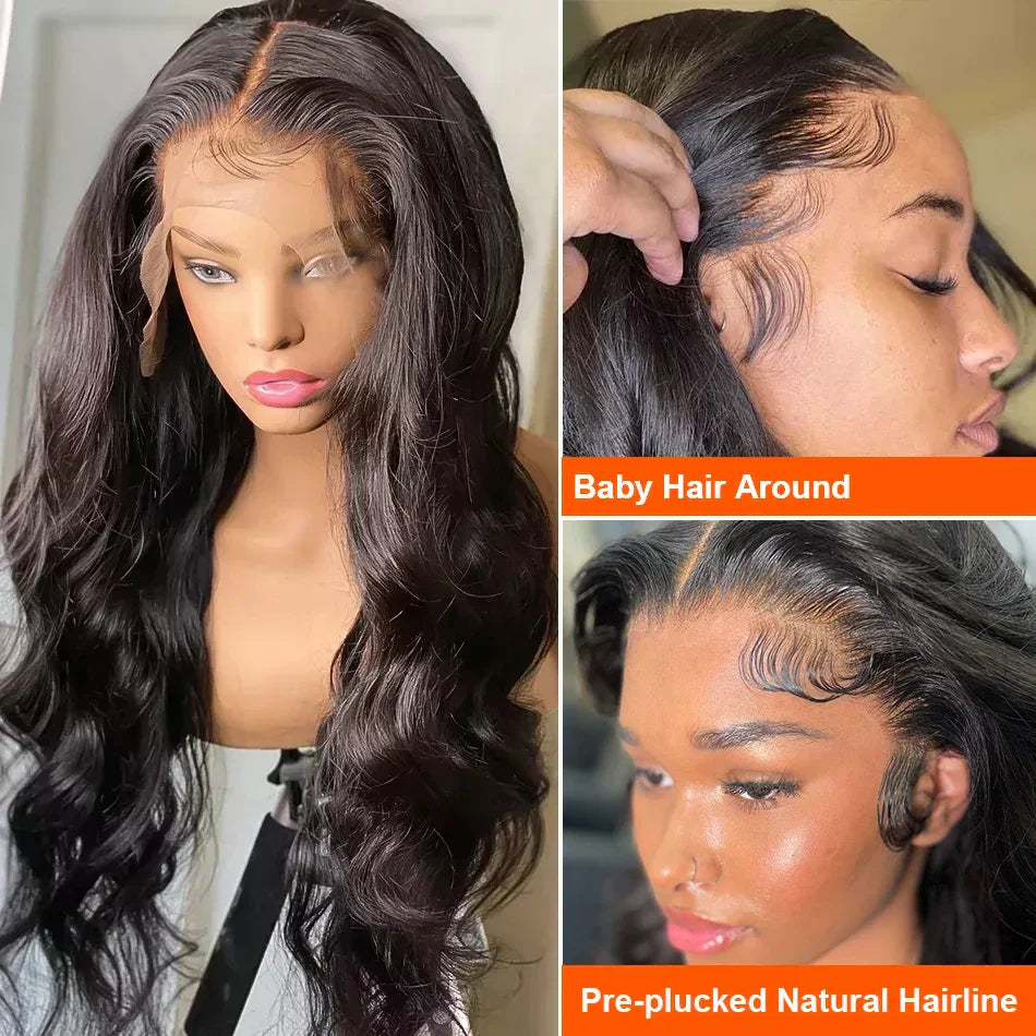 Rebecca Body Wave Lace Front Wigs D Transparent