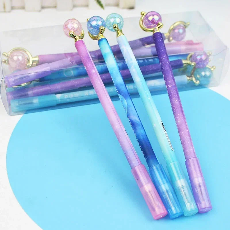 Creative Starry Sky Gel Pens Black