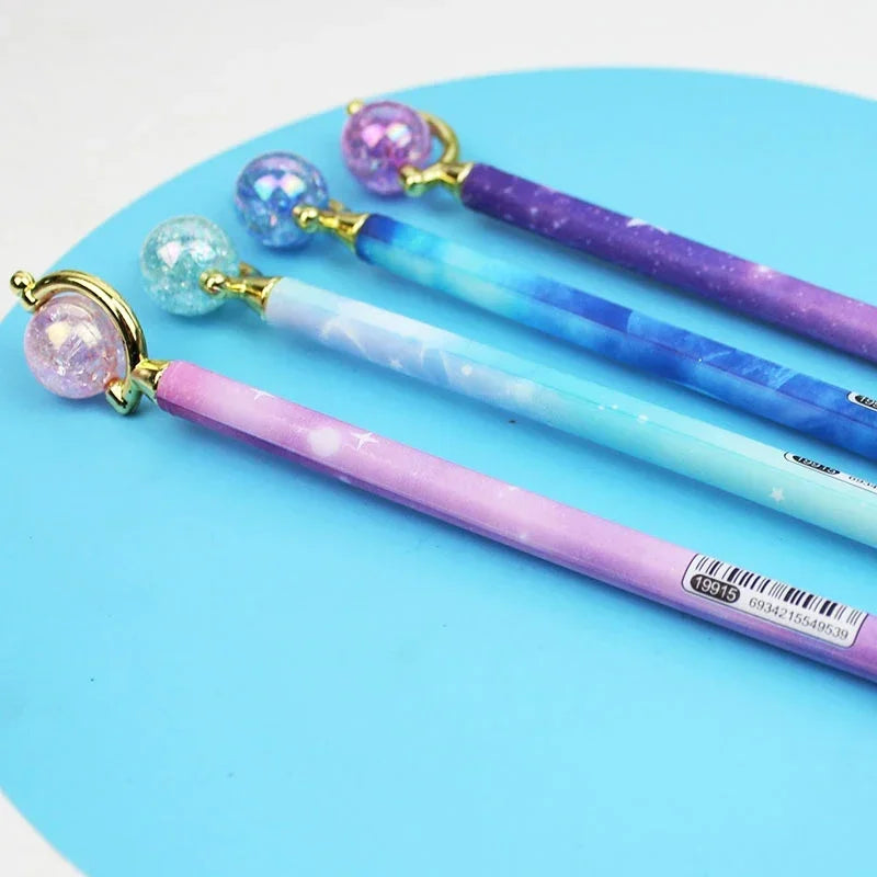 Creative Starry Sky Gel Pens Black